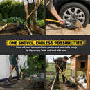 Bunker Indust 150CM Square Shovel Heavy Duty Fit Garden Digging Offroad Recovery