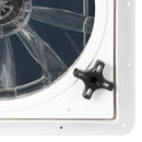 Manan Caravan Air Vent Roof Hatch 12V Shower Fan Reversible Airlfow Rain Use