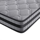 Dreamz Spring Mattress Bed Pocket Egg Crate Foam Medium Firm Single Size 22cm