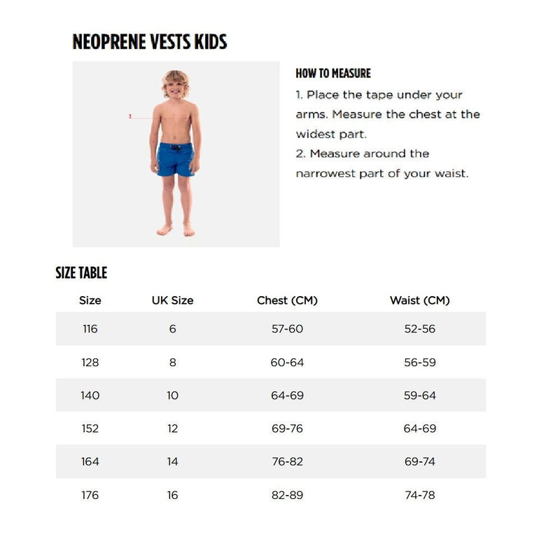 Jobe Red 50N Front Entry Neoprene Unisex Kids Life Jacket Vest (Red)