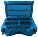 FISHCOOL KIT W- STRAP, LIVE BAIT TANK & LEASHES BLUE