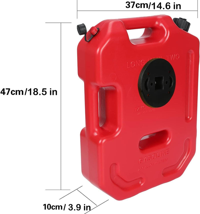 Slimline Jerry Can 10L Heavy Duty