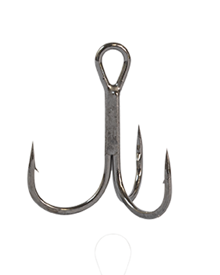 1 Packet of Owner ST-36BC Stinger Treble Hooks - Black Chrome Trebles