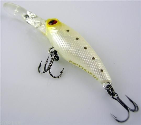 50mm Floating Zerek Tango Shad Fishing Lure - 4g - Diving Depth up to 1.6 Metres