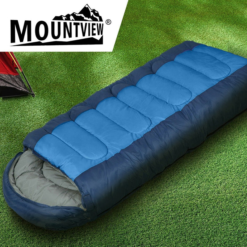 Mountview Sleeping Bag Outdoor Camping Single Bags Hiking -20℃ Thermal Winter