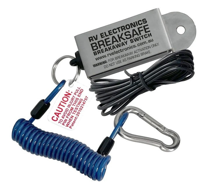 RV Electronics Breaksafe Breakaway Switch with Coil Cable