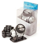 Jarvis Walker Deluxe Triple LED Headlamp with Adjustable Head Strap