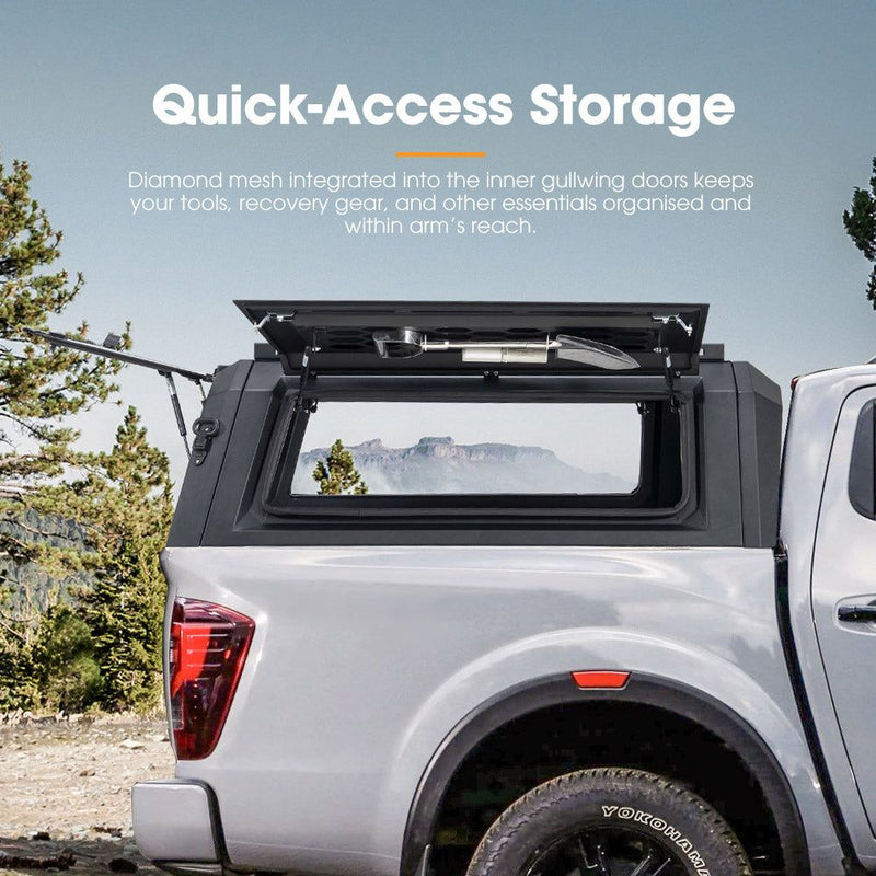 San Hima UTE Steel Canopy For BYD SHARK 6 2024-Current Dual Cab