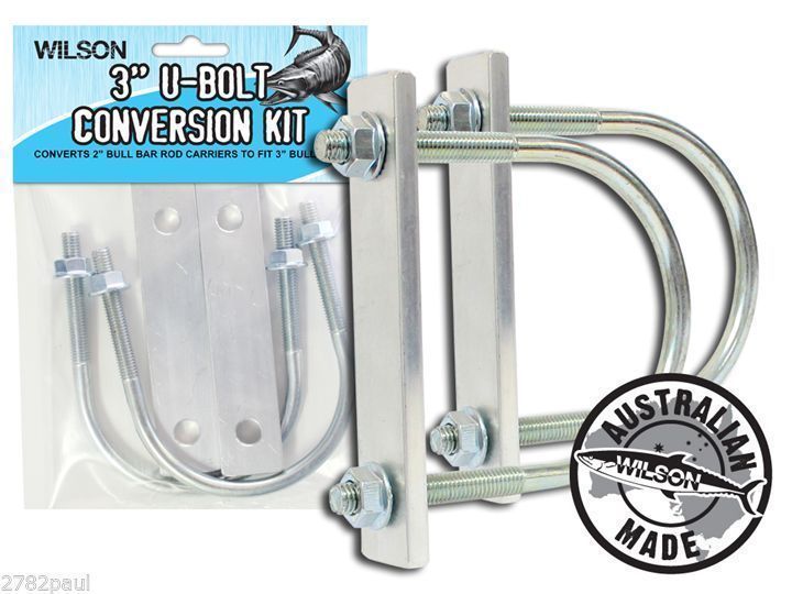 Wilson 3 Inch U-Bolt Bull Bar Conversion Kit Australian Made