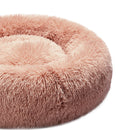 Pawz Pet Bed Cat Dog Donut Nest Calming Kennel Cave Deep Sleeping Pink XXXL
