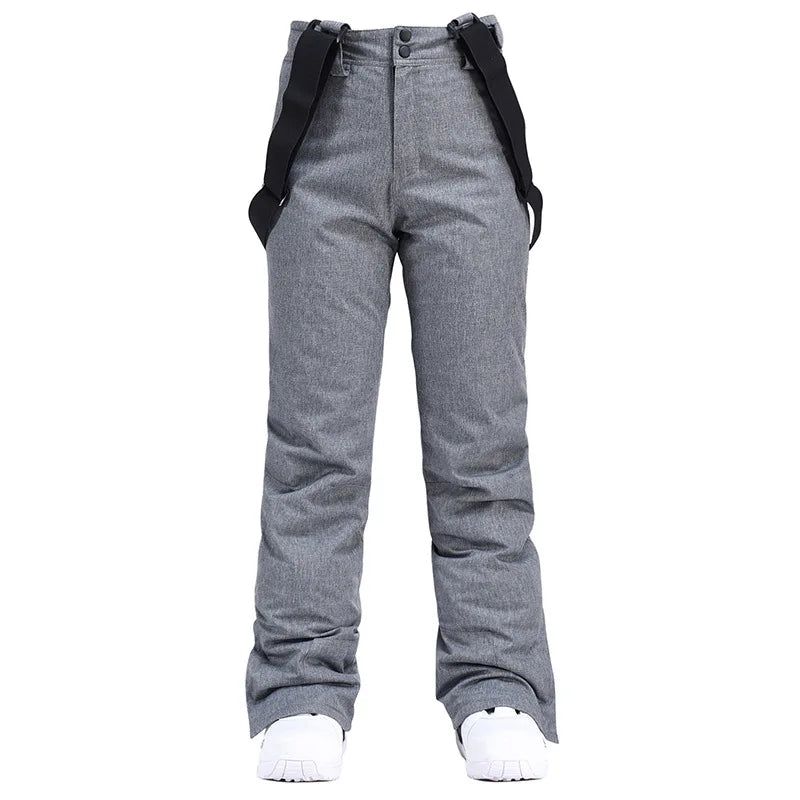 High-Quality Men Women Winter Thick Warm Skiing Pants