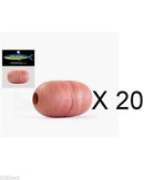 20 X Wilson Y3 Small Oval Poly Floats - Crab Dillie Float - Bulk Twenty Pack