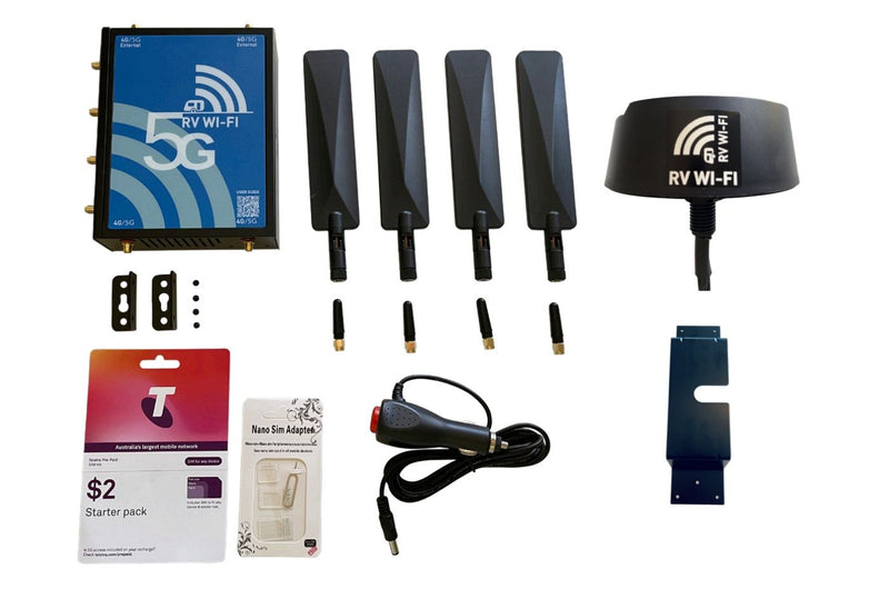 RV WIFI+5G Portable Caravan WIFI 6 Internet Complete Kit
