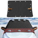 Magnetic Car Snow & Ice Protector All Season Windshield Cover Black
