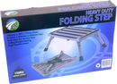 Heavy Duty Steel Folding Step with Anti Slip