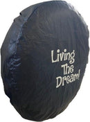 27 Inch 'Living the Dream' Spare Wheel Cover