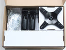 Dual arm LCD TV bracket with 2 mounting brackets