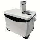 Slip-Resistant Fishing Cooler Box with Bait Compartment (32L)
