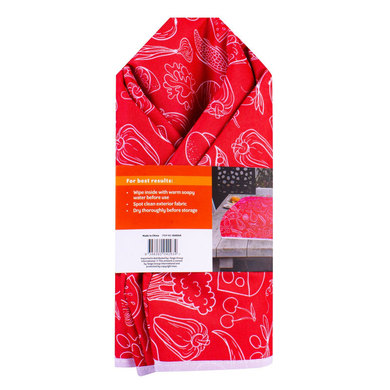 Cook Easy 50cm Insulated Food Cover - Red