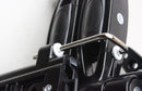 Dual arm LCD TV bracket with 2 mounting brackets