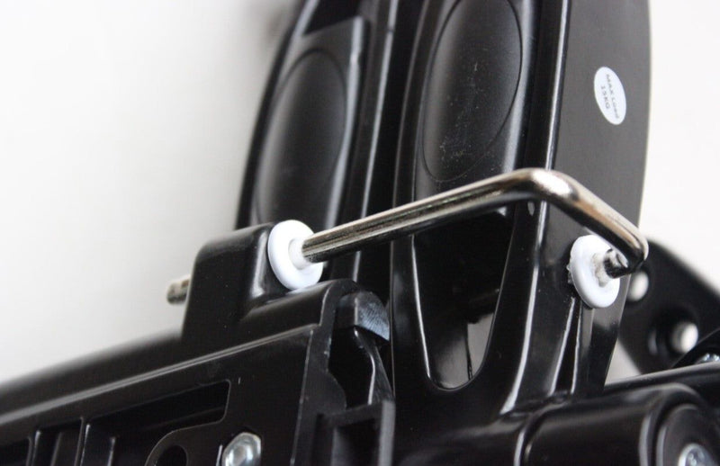 Dual arm LCD TV bracket with 2 mounting brackets