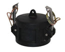 1-1/2” (40mm) Camlock Dust Cap, Polypropylene