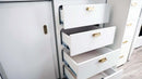 Caravan Cupboard Handle Locks Platinum Gold
