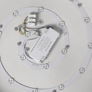 Emitto Ultra-Thin 5cm LED Ceiling Down Light Surface Mount Living Room Black 30W