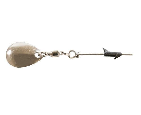 Zman 3 Pack of Silver TRD Spinz Lure Attachments with Colorado Blades