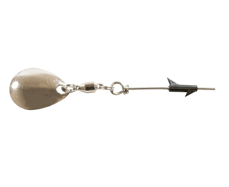 Zman 3 Pack of Silver TRD Spinz Lure Attachments with Colorado Blades