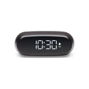 Lexon Minut Mini Alarm Clock - Gunmetal