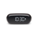 Lexon Minut Mini Alarm Clock - Gunmetal