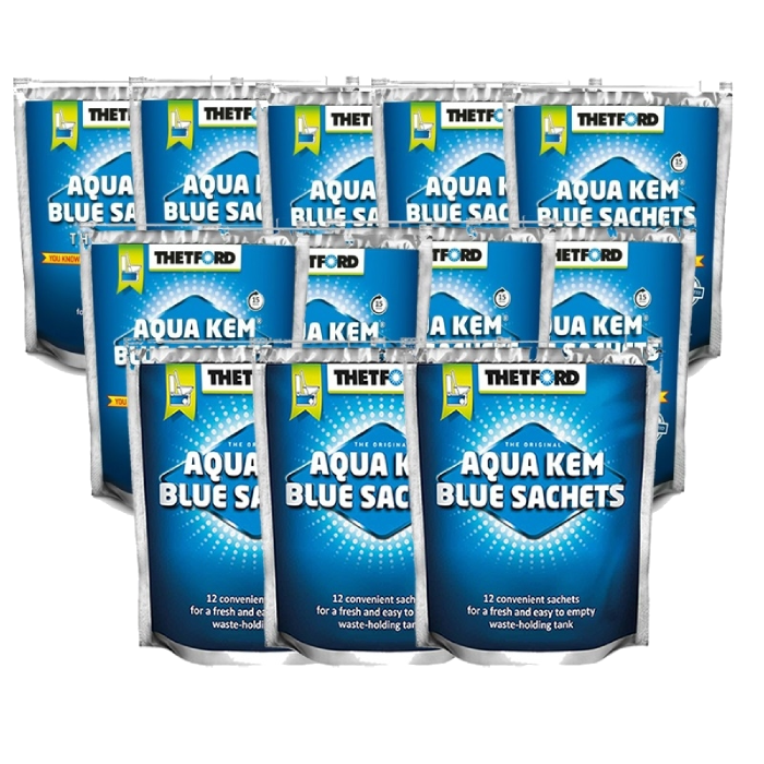 Thetford Aqua Kem Blue Sachets 15pk x 12 (1 Carton)