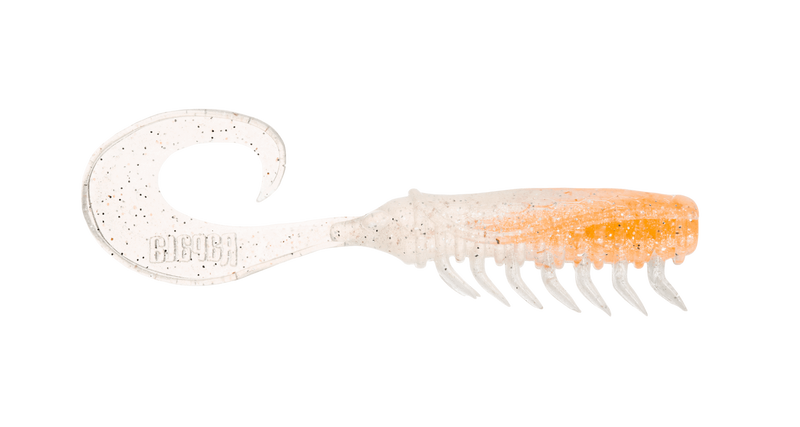 Rapala Crush City 6 Pack of 3.25 Inch Creeper Soft Plastic Curly Tail Lures