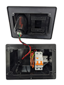 Areial RCD/Inlet Enclosure Black - 2.5mm TPS Flex
