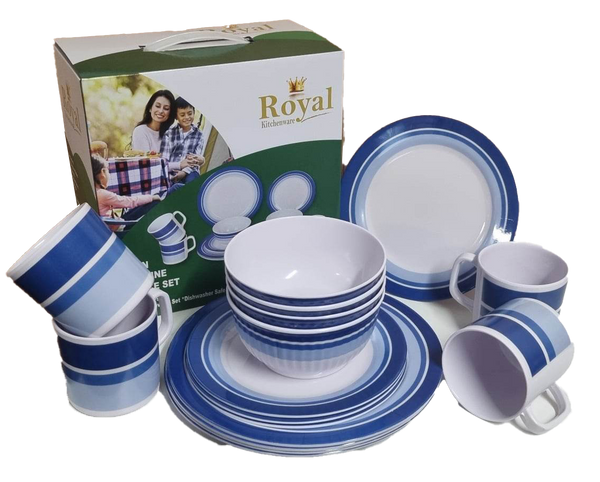 Royal Kitchenware Ocean 16 Piece Melamine Set