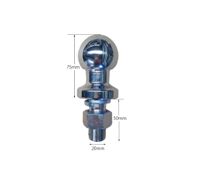 50mm Chrome Tow Ball  Shank 3.5T