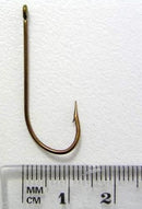 1 Box of Mustad 4190 Bronze Kendal Kirby Fishing Hooks