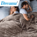 Dreamz Weighted Blanket Heavy Gravity Adults Sleeping Deep Relax Kids Adult 9kg