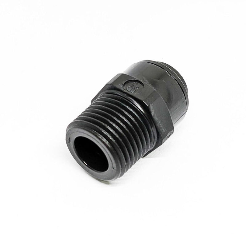 John Guest Straight 12mm x 1/2 BSPT Male Adapter - PM011204E