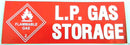 Australian RV Accessories LP Gas Storage Sticker