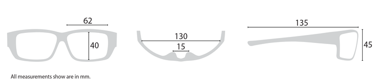 Tonic Cove Polarised Sunglasses with Glass Grey Photochromic Lens & Black Frame