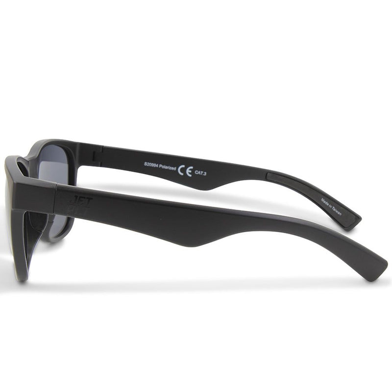 Jetpilot X1 Matte Black/Grey Smoke Polarised Floating Sunglasses S20994