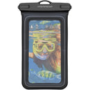 Mirage Waterproof and Shock Absorbing Floating Phone Pouch (Black)