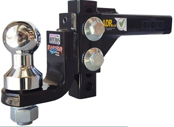 Mister Hitches Raptor 4.5T Super Duty Adjustable Ball Mount 16 Stage