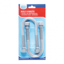 ARK Axle U BOLTS 39mm Round Galvanised UB39GB