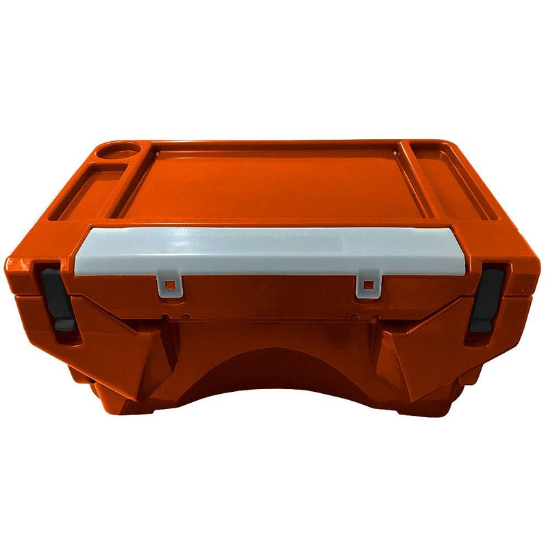 FISHCOOL KIT W- STRAP, LIVE BAIT TANK & LEASHES ORANGE