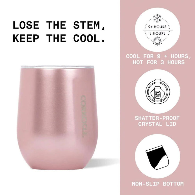 Corkcicle Stemless - 355ml Oat Milk