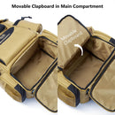 Multifunctional Fishing Tackle Backpack Tactical Gear Bag Khaki