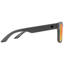 Spy Discord Soft Matte Dark Grey with Red Mirror Polarised Unisex Sunglasses